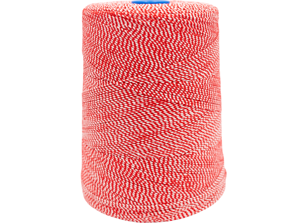 AUTO TWINE RED/WHITE